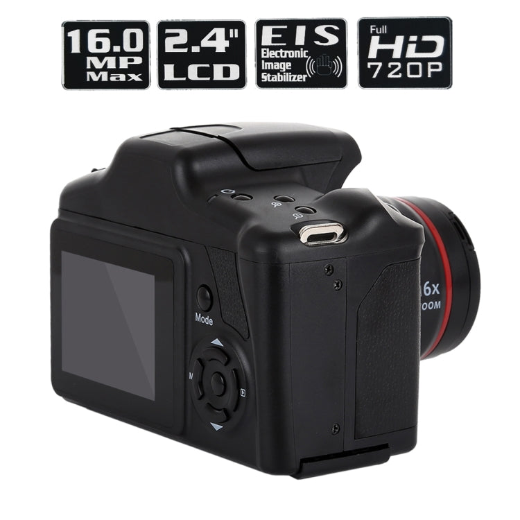 1.3 Mega Pixel HD DV SLR Camera, 2.4 inch LCD, Full HD 720P Recording, EIS, 720P 1.3 Mega Pixel HD DV SLR Camera, 2.4 inch LCD, Full HD 720P Recording, EIS, 720P